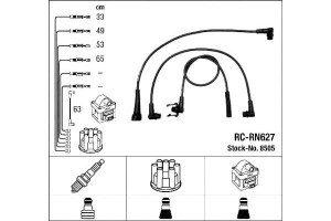 Zestaw Przewodów Zapłonowych Renault 21 1.7 03.86-