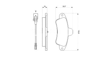 Klocki Hamulcowe Ford Cougar Mondeo I Mondeo Ii 1.
