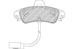 Klocki Hamulcowe Ford Cougar Mondeo I Mondeo Ii 1.