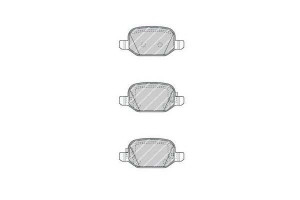 Klocki Hamulcowe Fiat 500l 0.9-1.6d 09.12- Ferodo
