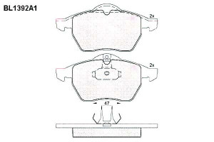 Klocki Hamulcowe Opel Calibra A Vectra B Saab 900