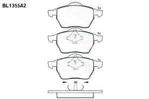 Klocki Hamulcowe Audi A4 Vw Passat 20.4mm Wva21624