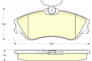 Klocki Hamulcowe Citroen Xsara Picasso 1.6i-2.0i 9
