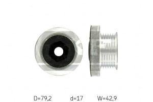 Koło Pasowe Alternatora Renault Megane Laguna 1,4