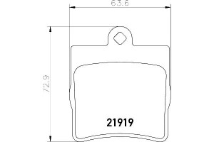 Klocki Hamulcowe Hella Pagid 5126300aa 5139902aa 4