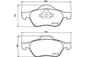Klocki Hamulcowe Mintex 410601237r 7701209100 7701