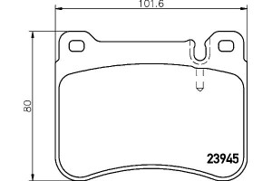 Klocki Hamulcowe Mintex 44205120 A00 37506 Eur1121