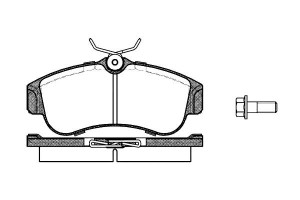 Klocki Hamulcowe Remsa 410602f025 410602f026 41060