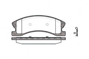 Klocki Hamulcowe Jeep Grand 19.2mm Wva24083 Z Czuj
