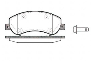Klocki Hamulcowe Vw Amarok 10> 18.9mm Wva24484 Ze
