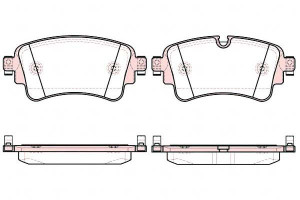 Klocki Hamulcowe Audi A4 A5 A8 Q5 Q7 15> Tył 17.5m