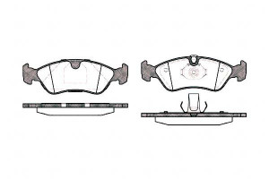 Klocki Hamulcowe Daewoo Espero Fso Lanos Opel Cali