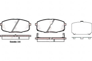 Klocki Hamulcowe Hyundai I30 Kia Carens Cee'd Pro