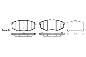 Klocki Hamulcowe Kia Soul Hyundai Ix20 Roadhouse R