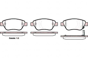 Klocki Hamulcowe Opel Corsa 17.8mm Wva23982 Z Czuj