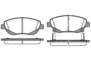 Klocki Hamulcowe Toyota Avensis Verso Przód 19.1mm