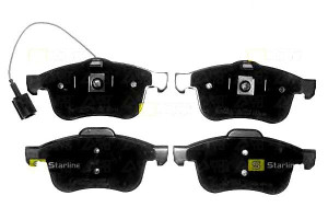 Klocki Hamulcowe Fiat Doblo 10> Kpl Starline Starl