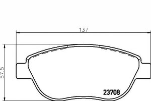 Klocki Hamulcowe Fiat Przód Doblo Idea Jtd Bez Czu