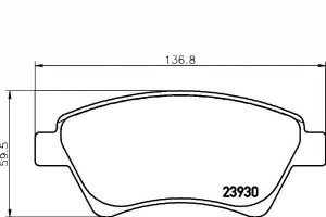 Klocki Hamulcowe Renault Przód Megane Scenic 02-05