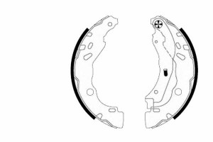 Szczęki Hamulcowe Citroen C3 Ds3 09- 208 301 Texta