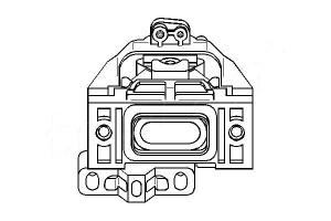 Poduszka Silnika (gumowo-metalowa) Audi A3 Seat Le