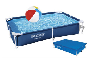 Basen Prostokątny 221 x 150 BESTWAY 56401 + Pokrywa