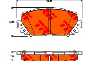 Klocki Hamulcowe Toyota Przód Yaris 1,8 Vvt-i 07-