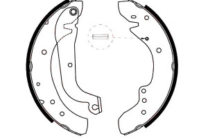 Szczęki Hamulcowe Alfa Romeo Ar 6 Citroen C25 Fiat