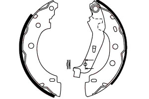 Szczęki Hamulcowe Nissan Kubistar 1,2-1,6 16v 03-