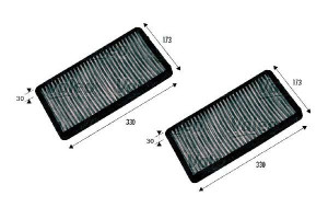 Filtr Kabiny Z Węglem Bmw 7 (e65 E66 E67) 3.0-6.0
