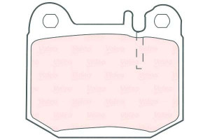 Klocki Hamulcowe Mercedes Tył W163 98-05 Valeo