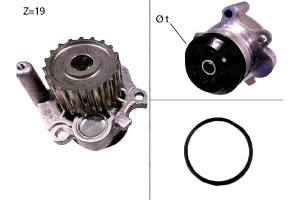 Pompa Wody Vw 1,9tdi A3 Golf Valeo