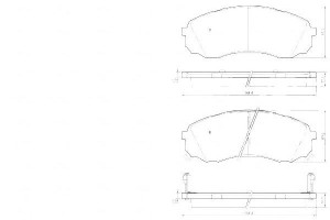 Klocki Hamulcowe Kia Carnival 06-15 A.b.s.