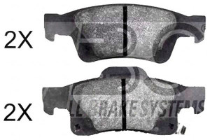 Klocki Hamulcowe Jeep Grand Cherokee 10- Tył A.b.s