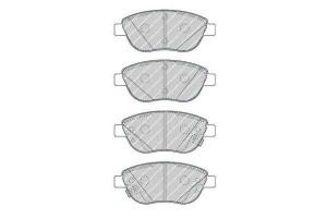 Klocki Hamulcowe Fiat 500l 0.9-1.6d 09.12- Ferodo