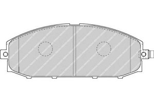 Klocki Hamulcowe Nissan Patrol Gr V 2.8d-4.8 06.97