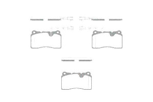Klocki Hamulcowe Alfa Romeo 147 166 Gt 2.0-3.2 09.