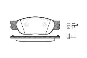 Klocki Hamulcowe Remsa Xr812435 Xr813324 Xw4z20001