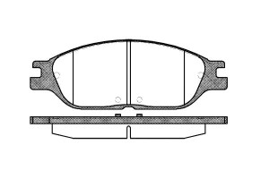 Klocki Hamulcowe Remsa 3961603 Xf222007sa Xf2z2001