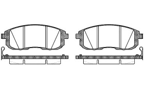 Klocki Hamulcowe Remsa D10601fe0a D1060em30a D1060