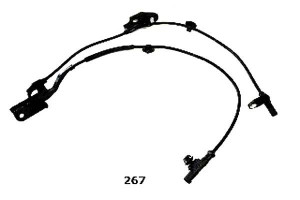 Czujnik Prędkości Obrotowej Koła Abs [japanparts]