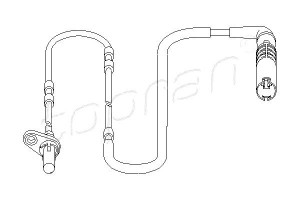 Czujnik Abs Bmw X3 2.0-3.0d 09.03-12.11 Topran