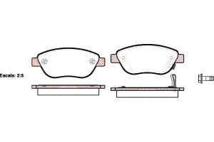 Klocki Hamulcowe Opel Corsa 19.2mm Wva23981 Z Czuj