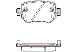 Klocki Hamulcowe Audi A1 Q3 14> Tył Roadhouse Road