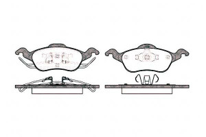 Klocki Hamulcowe Ford Focus 19.3mm Wva23154 Roadho