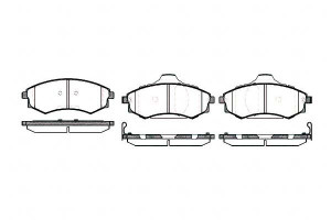 Klocki Hamulcowe Hyundai Lantra Matrix Sonata Kia