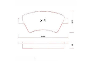 Klocki Hamulcowe Renault Megane Ii 02-05 Zimmerman