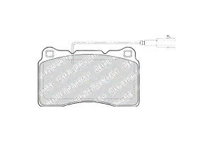 Klocki Hamulcowe Alfa Romeo 159 166 Brera Spider M