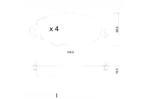 Klocki Hamulcowe Ford Mondeo Iii 00-07 Zimmermann