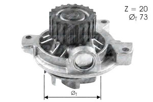 Pompa Wody Audi Dolz